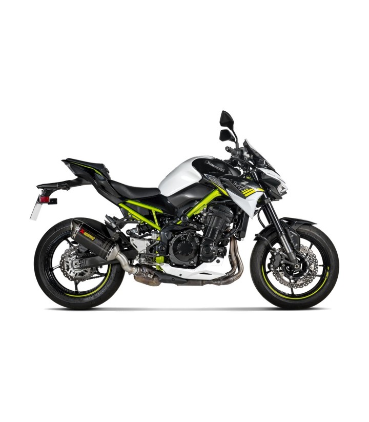 Escape Akrapovič em carbono para Kawasaki Z 900 (17-24) S-K9SO10-HZC