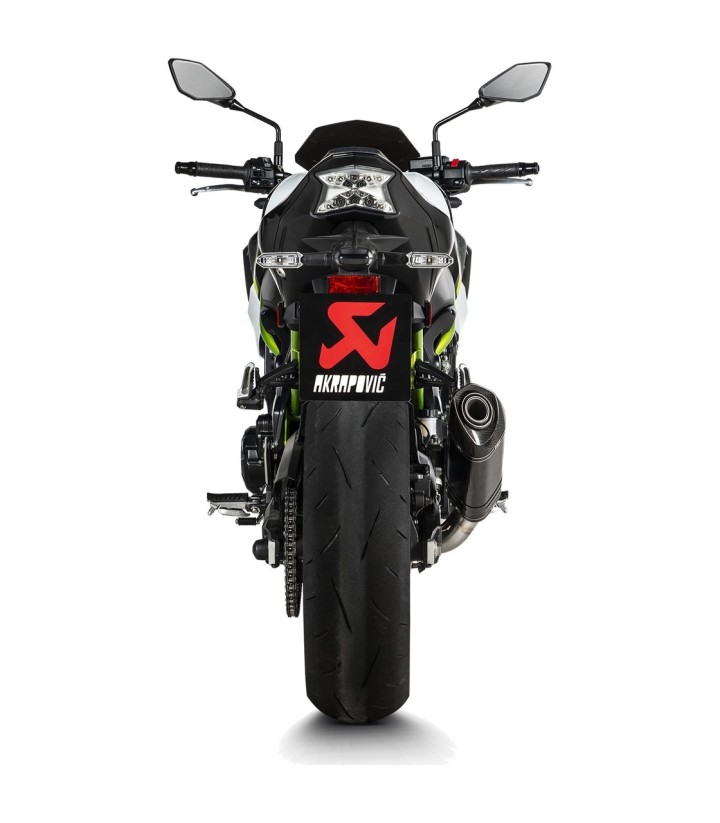 Akrapovič-Auspuff aus Carbon für Kawasaki Z 900 (17-24) S-K9SO10-HZC