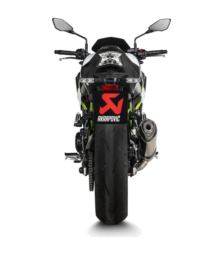 Akrapovič Exhaust in Titanium for Kawasaki Z 900 (17-24) S-K9SO10-HZT