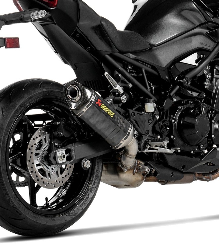 Escape Akrapovič em carbono para Kawasaki Z 900 (25-26) S-K9SO11-HZC