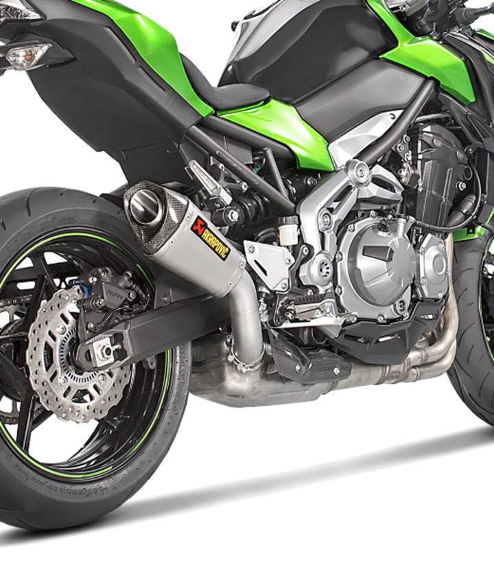 Échappement Akrapovič en titane pour Kawasaki Z 900 (17-24) S-K9SO4-ASZT