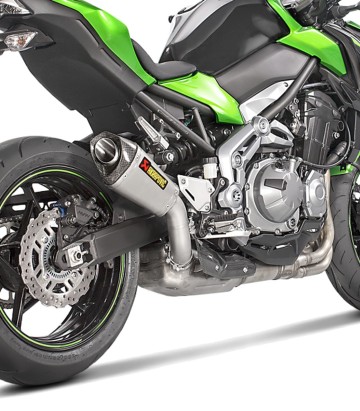 Escape Akrapovič em titânio para Kawasaki Z 900 (17-24) S-K9SO4-ASZT