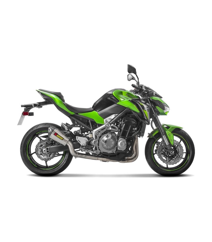 Échappement Akrapovič en titane pour Kawasaki Z 900 (17-24) S-K9SO4-ASZT