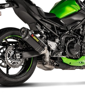 Échappement Akrapovič en carbone pour Kawasaki Z 900 (20-24) S-K9SO6-HZC