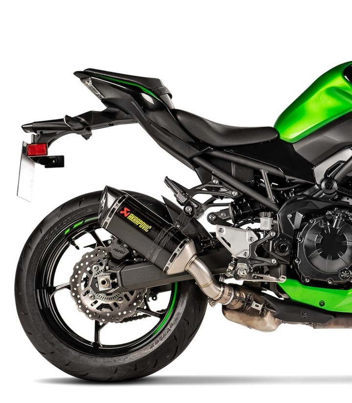 Akrapovič-uitlaat van carbon voor Kawasaki Z 900 (20-24) S-K9SO6-HZC