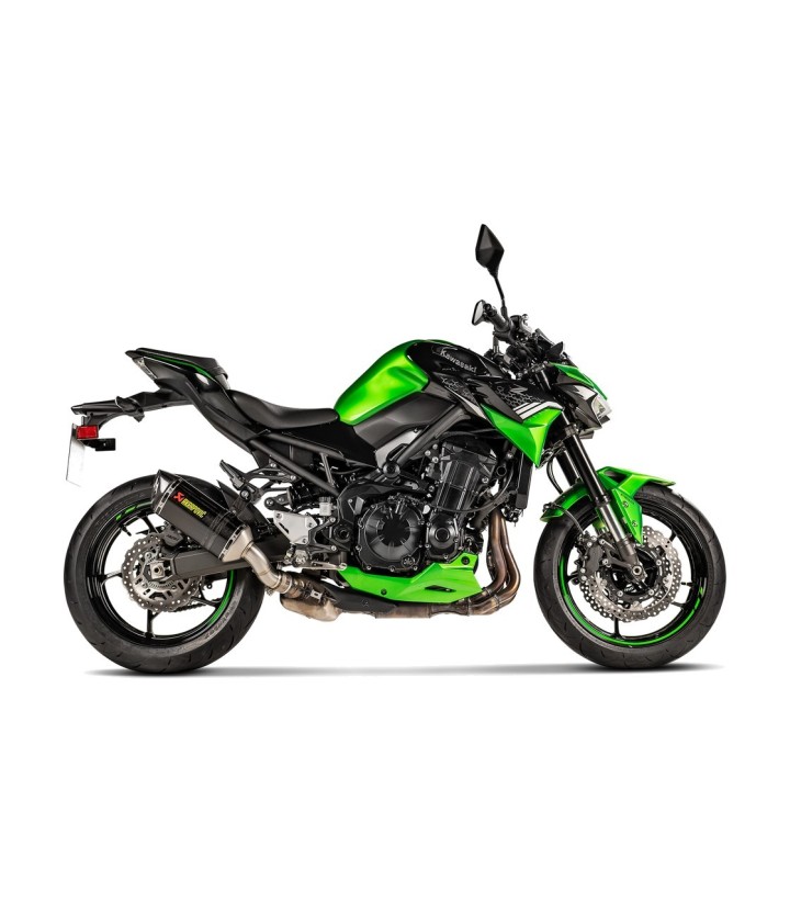 Escape Akrapovič en Carbono para Kawasaki Z 900 (20-24) S-K9SO6-HZC