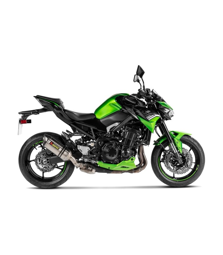 Scarico Akrapovič in titanio per Kawasaki Z 900 (20-24) S-K9SO6-HZT