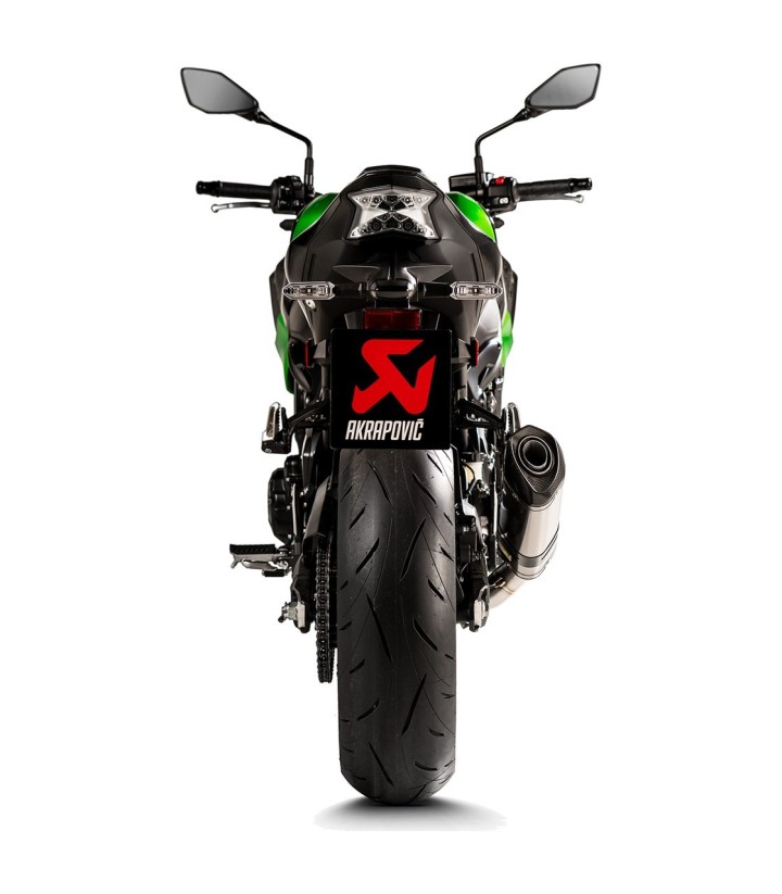 Échappement Akrapovič en titane pour Kawasaki Z 900 (20-24) S-K9SO6-HZT