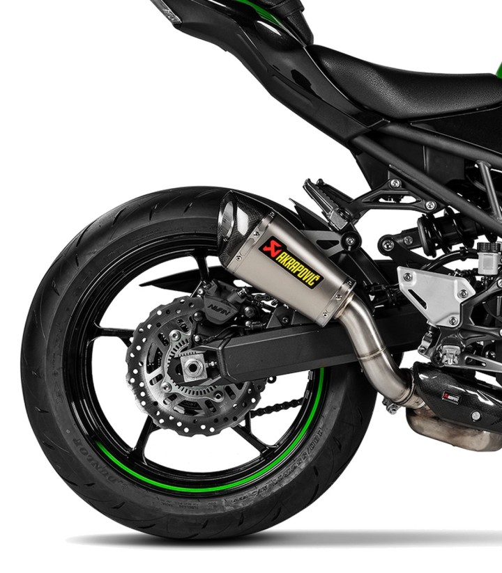 Scarico Akrapovič in titanio per Kawasaki Z 900 (20-24) S-K9SO7-ASZT