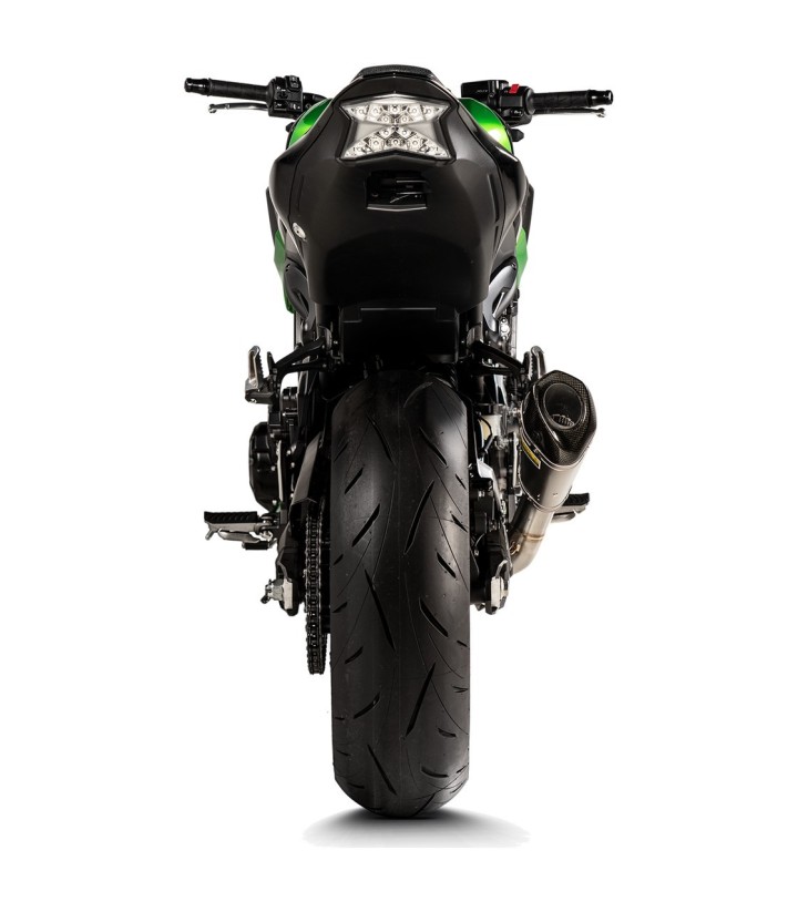 Akrapovič Exhaust in Titanium for Kawasaki Z 900 (20-24) S-K9SO7-ASZT