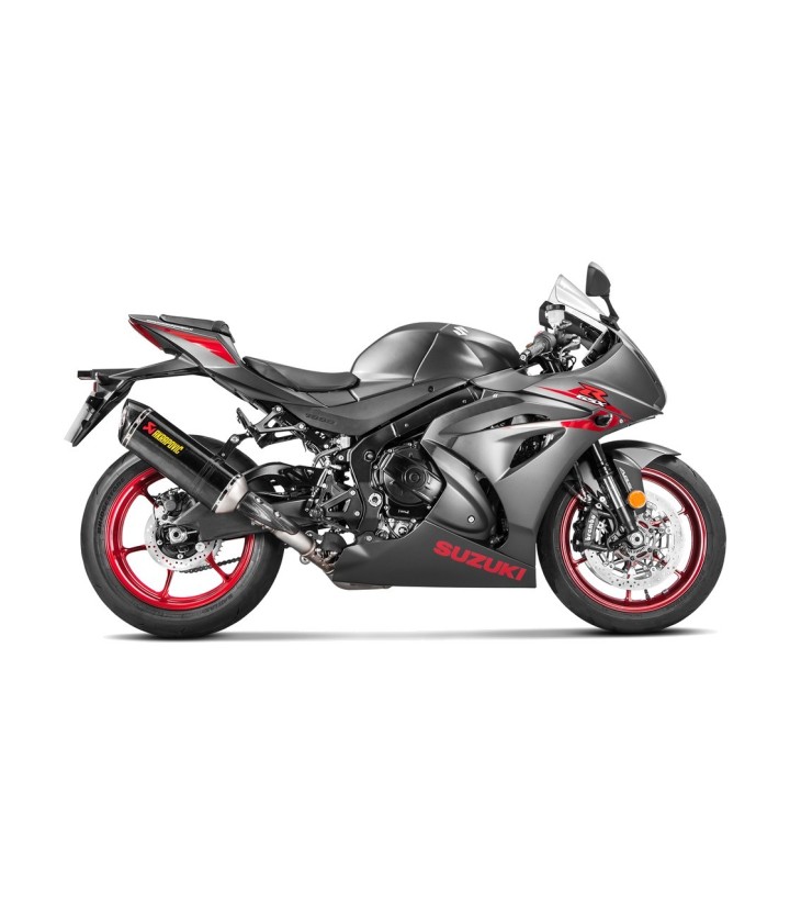 Escape Akrapovič em carbono para Suzuki GSX-R 1000 (17-25) S-S10SO12-HRC