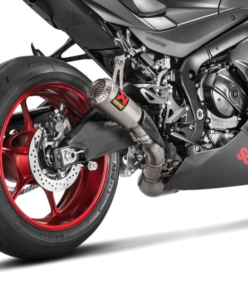 Échappement Akrapovič en titane pour Suzuki GSX-R 1000 (17-25) S-S10SO13-CUBT