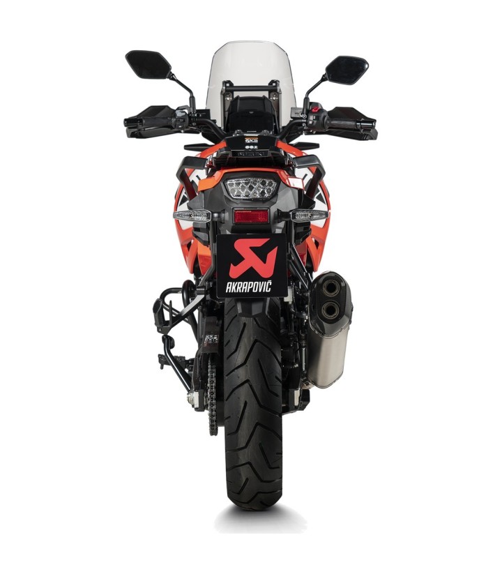 Akrapovič-uitlaat van titanium voor Suzuki DL 1000 V Strom (14-19), DL 1050 V Strom (20-24) S-S10SO18-HAFT