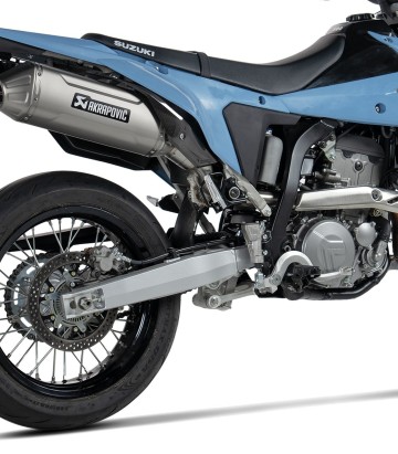 Akrapovič-uitlaat van titanium voor Suzuki DR-Z4 (25-26) S-S4SO9-HFTT