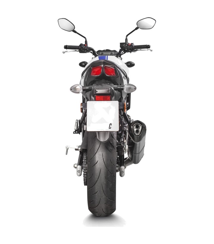 Scarico Akrapovič in carbonio per Suzuki SV 650 (80-26), SV-7GX (26) S-S6SO10-HRC