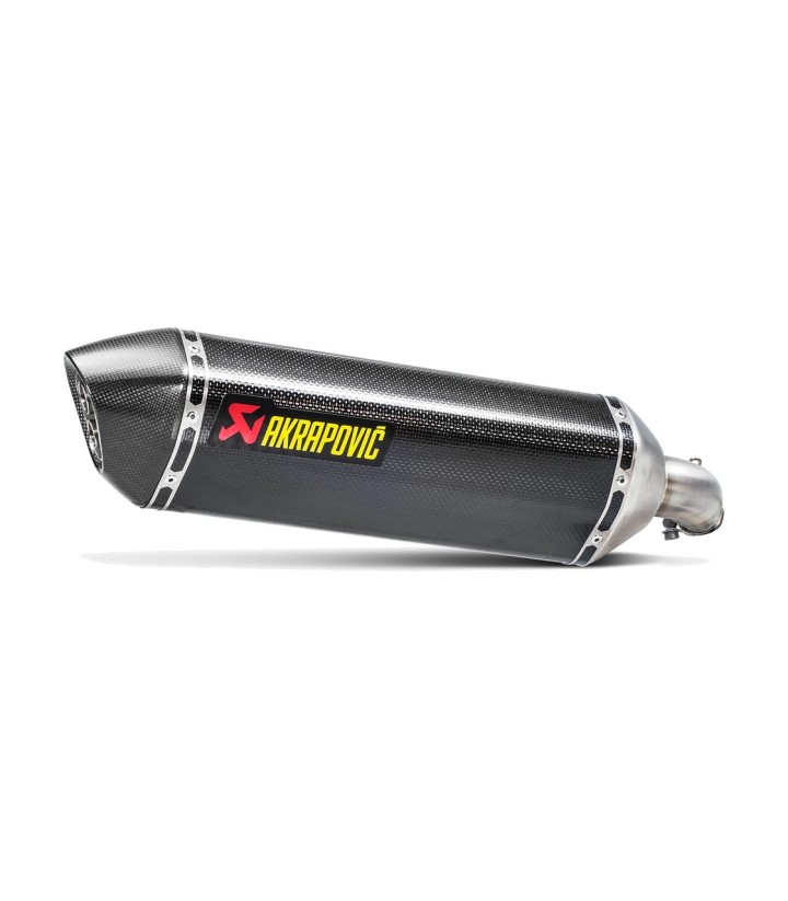 Scarico Akrapovič in carbonio per Suzuki SV 650 (80-26), SV-7GX (26) S-S6SO10-HRC