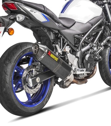 Échappement Akrapovič en carbone pour Suzuki SV 650 (16-25) S-S6SO9-HRC/1