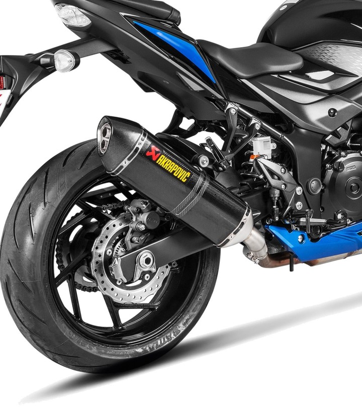 Akrapovič Exhaust in Carbon for Suzuki GSXS 750 (17-20) S-S7SO2-HRC
