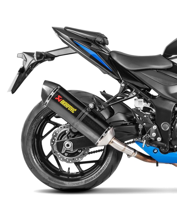 Akrapovič-Auspuff aus Carbon für Suzuki GSXS 750 (17-20) S-S7SO2-HRC