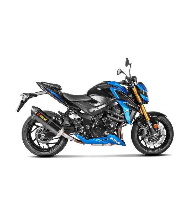 Échappement Akrapovič en carbone pour Suzuki GSXS 750 (17-20) S-S7SO2-HRC