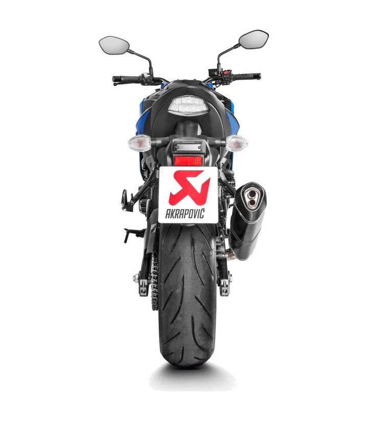 Échappement Akrapovič en carbone pour Suzuki GSXS 750 (17-20) S-S7SO2-HRC