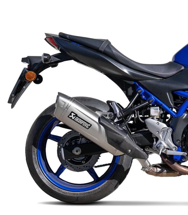 Scarico Akrapovič in titanio per Suzuki SV 650 (18-26), SV-7GX (26) S-S7SO3-HRT