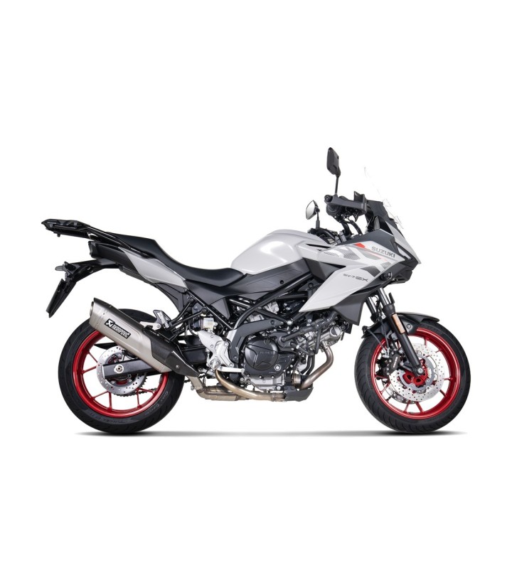Akrapovič Exhaust in Titanium for Suzuki SV 650 (18-26), SV-7GX (26) S-S7SO3-HRT