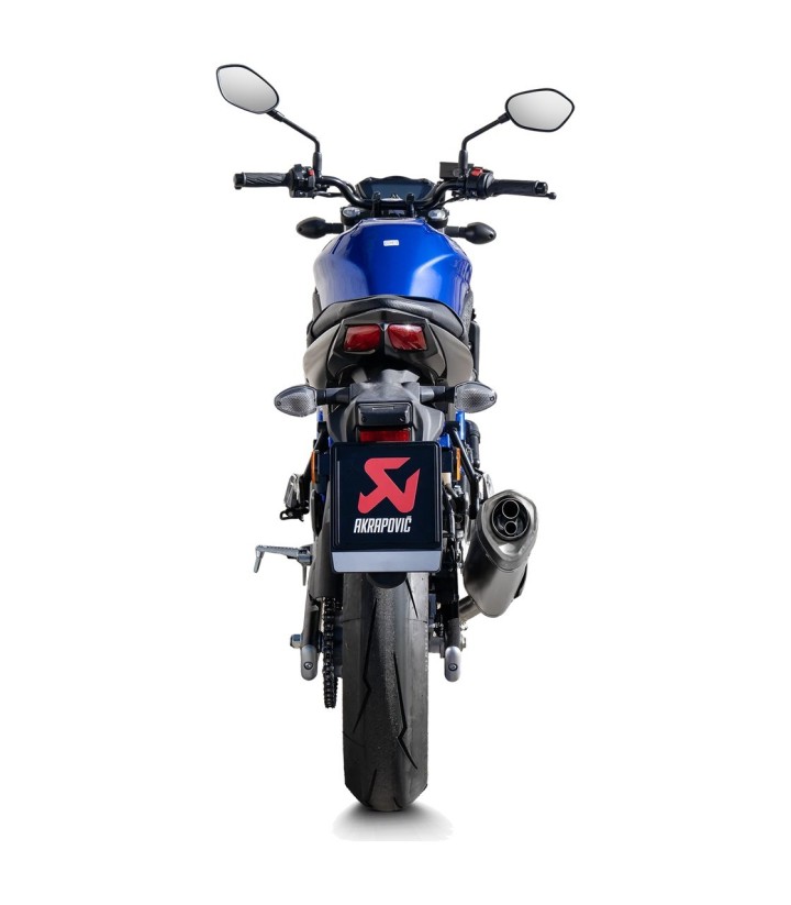 Akrapovič Exhaust in Titanium for Suzuki SV 650 (18-26), SV-7GX (26) S-S7SO3-HRT