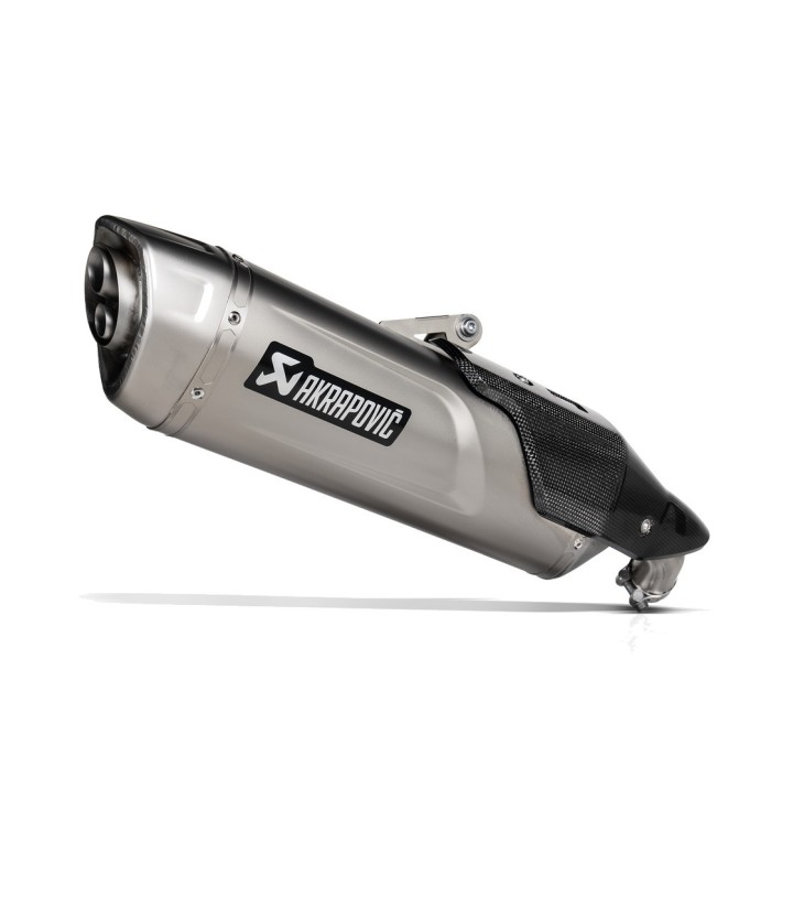 Akrapovič-uitlaat van titanium voor Suzuki SV 650 (18-26), SV-7GX (26) S-S7SO3-HRT