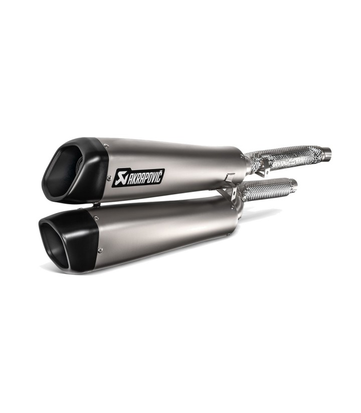 Scarico Akrapovič in titanio per Triumph Scrambler 1200 (19-20) S-T12SO3-HCQT
