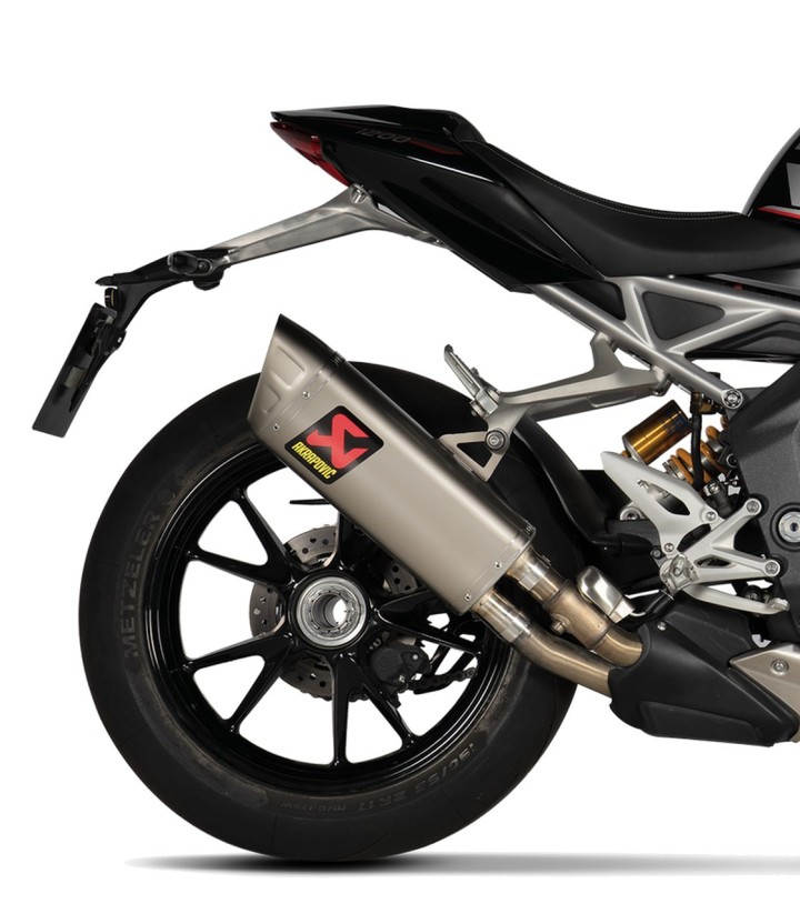 Escape Akrapovič em titânio para Triumph Speed Triple 1200 (21-24) S-T12SO5-HAPXLT