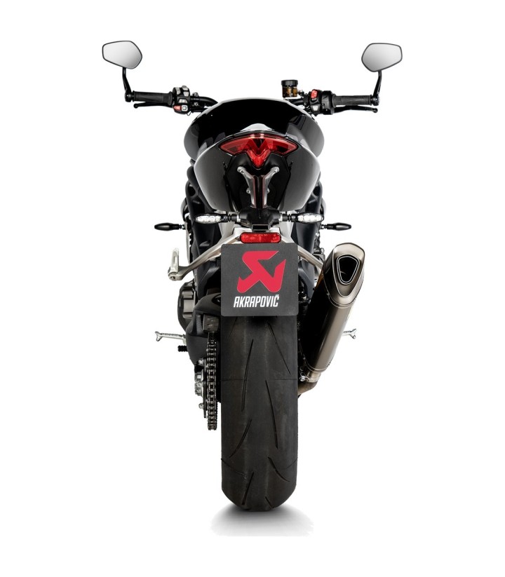 Échappement Akrapovič en titane pour Triumph Speed Triple 1200 (21-24) S-T12SO5-HAPXLT