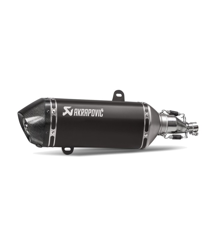 Escape Akrapovič en Negro para Vespa GTS 125 (21-24) S-VE125SO2-HZBL
