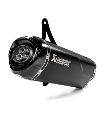 Scarico Akrapovič nero per Vespa GTS 125 (09-16), 250 (05-13), 300 (08-20); GTV 250 (06-13), 300 (10-17) S-VE3SO9-HRSSBL