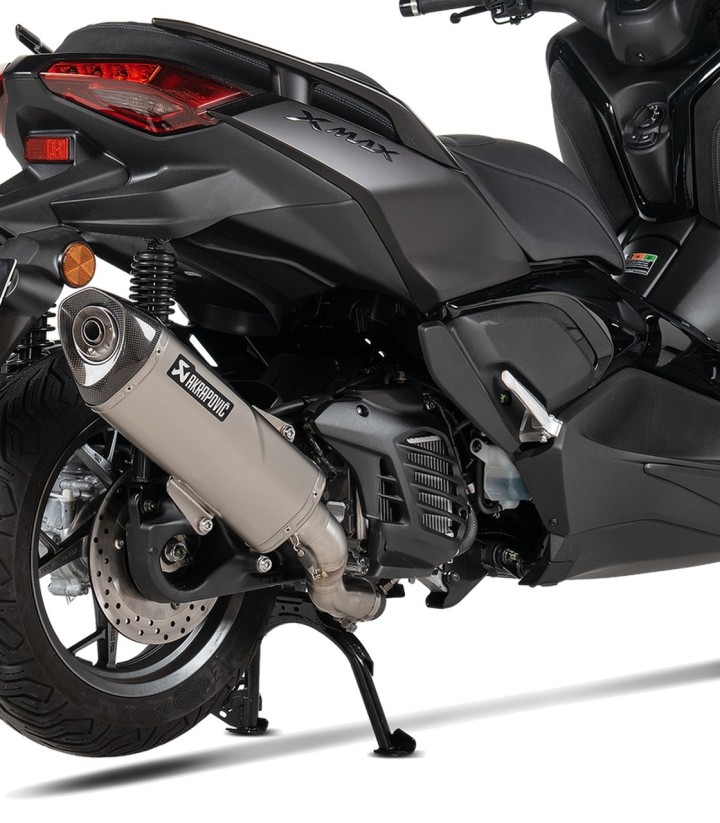 Akrapovič Exhaust in Stainless Steel for Yamaha X MAX 125 (25-26) S-Y125SO7-HRSS