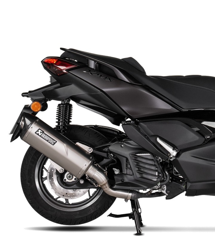 Échappement Akrapovič en acier pour Yamaha X MAX 125 (25-26) S-Y125SO7-HRSS