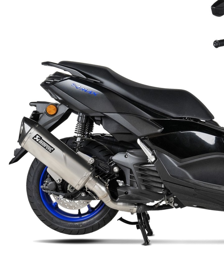 Échappement Akrapovič en acier pour Yamaha N MAX 125 (25-26) S-Y125SO8-HRSS