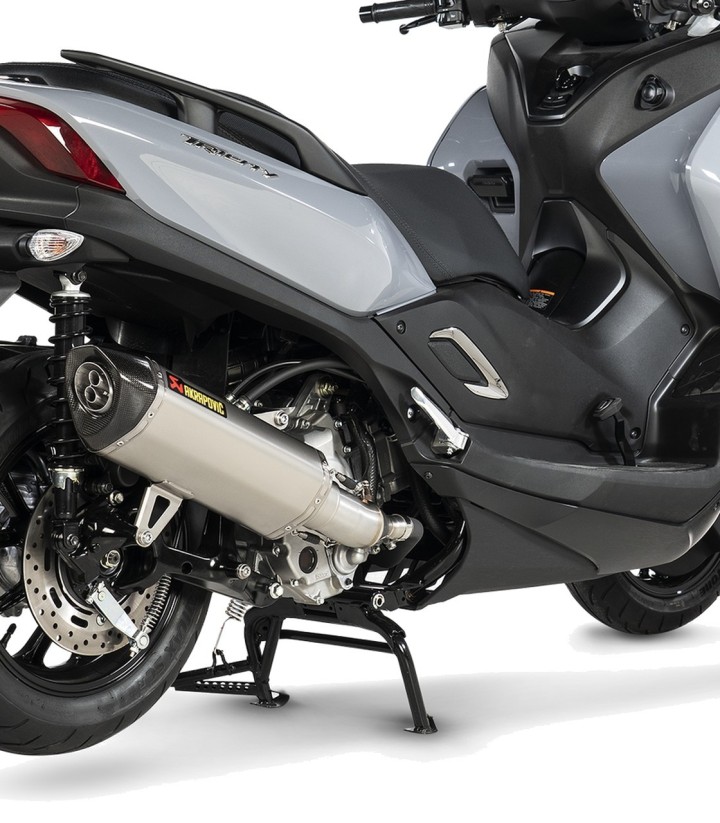 Scarico Akrapovič in acciaio per Yamaha Tricity 300 (21-24), X MAX 300 (21-24) S-Y3SO3-HRSS