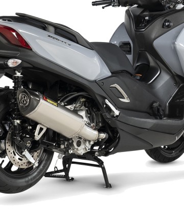 Akrapovič Exhaust in Stainless Steel for Yamaha Tricity 300 (21-24), X MAX 300 (21-24) S-Y3SO3-HRSS