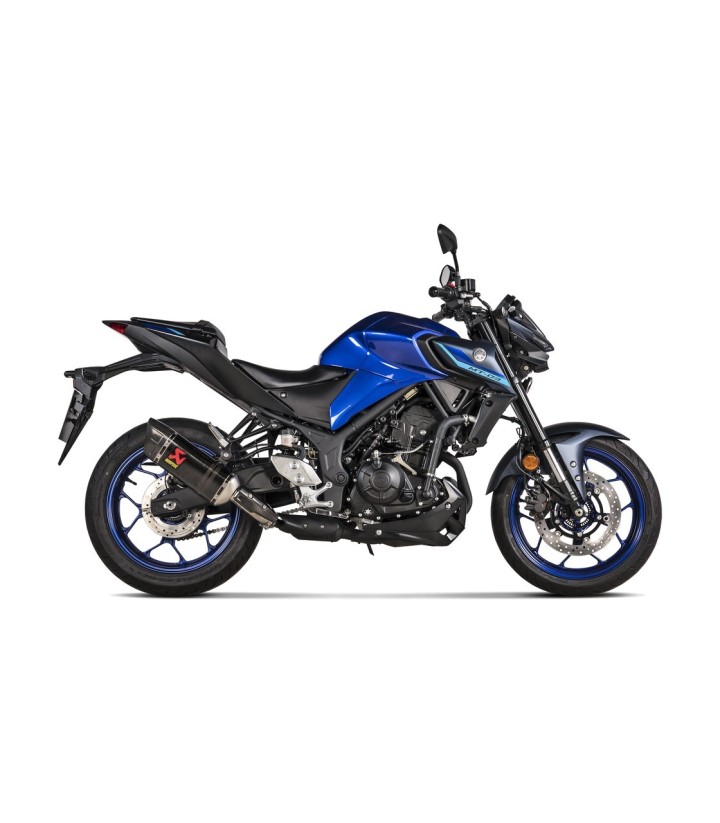 Escape Akrapovič en Carbono para Yamaha MT 03 320 (22-26), YZF R3 (22-26) S-Y3SO5-HAPC