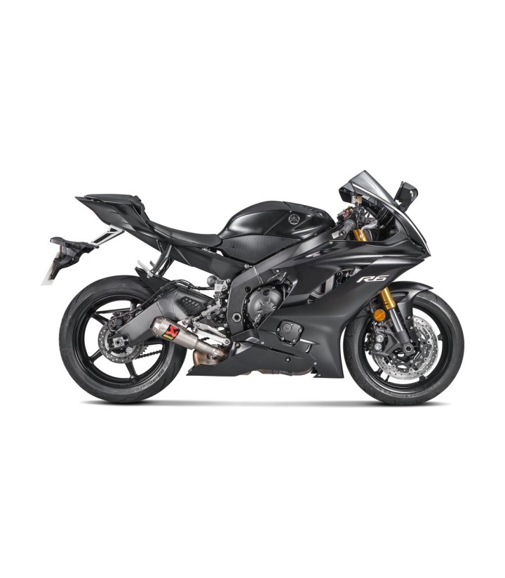 Échappement Akrapovič en titane pour Yamaha YZF R6 (06-26) S-Y6SO10-AHBT
