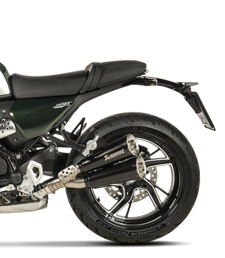 Escape Akrapovič en Negro para BMW R 1200 nineT (24-26) SB12SO25HISSSBL
