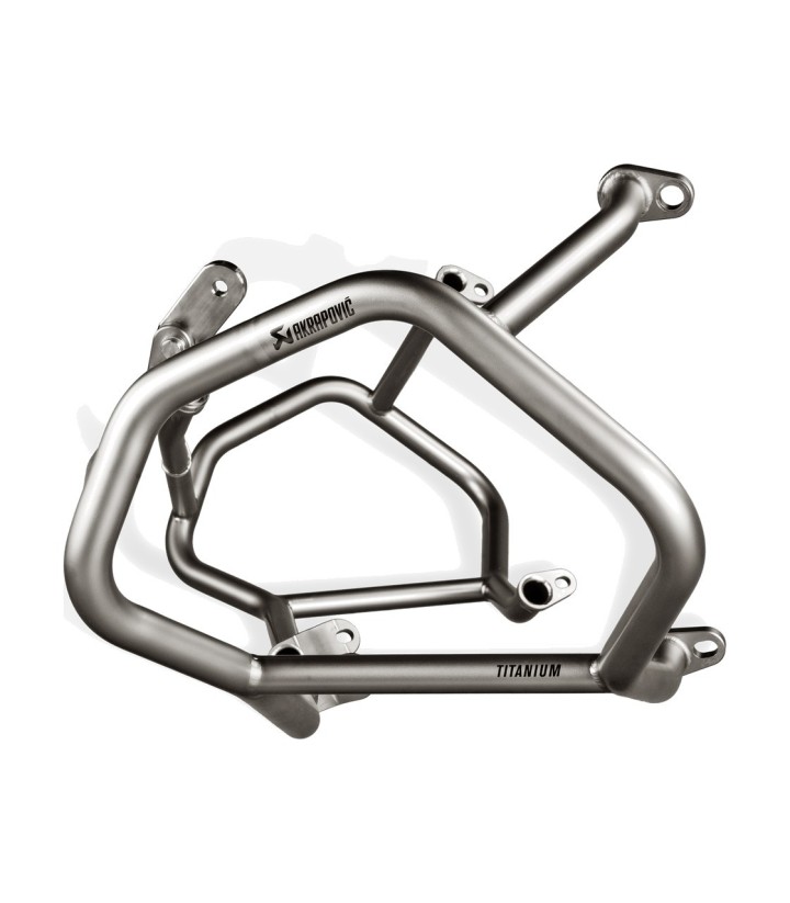 Akrapovič Lower Crash Bars in Titanium for BMW R 1250 GS (19-23) CB-B12T1D