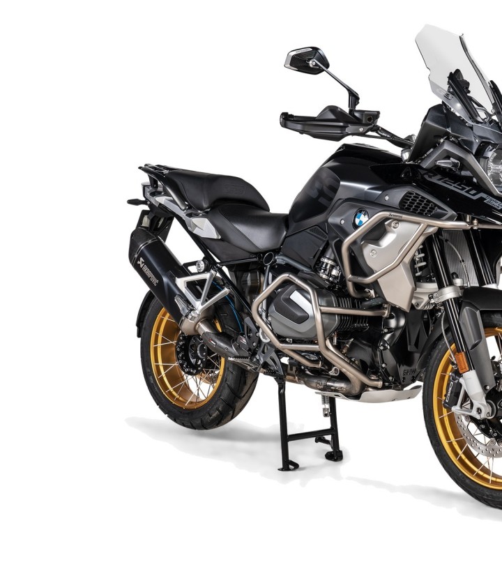 Paramotore laterali inferiori Akrapovič in titanio per BMW R 1250 GS (19-23) CB-B12T1D