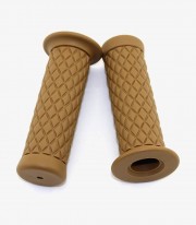 Fast Line Yellow custom motorcycle grips by Customacces PE0010G