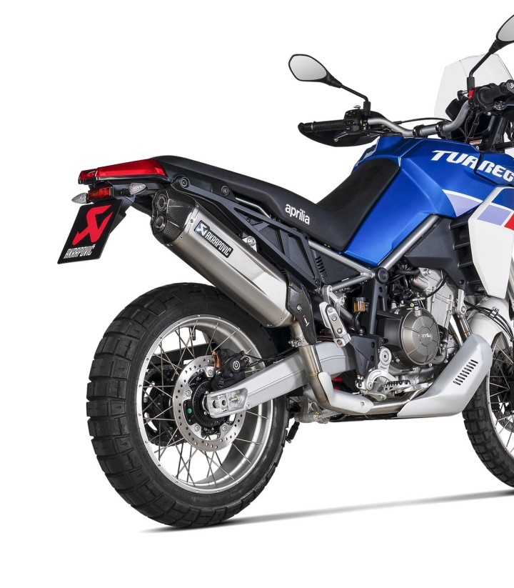 Collecteur Akrapovič en acier pour Aprilia Tuareg 660 (22-24) E-A6R1