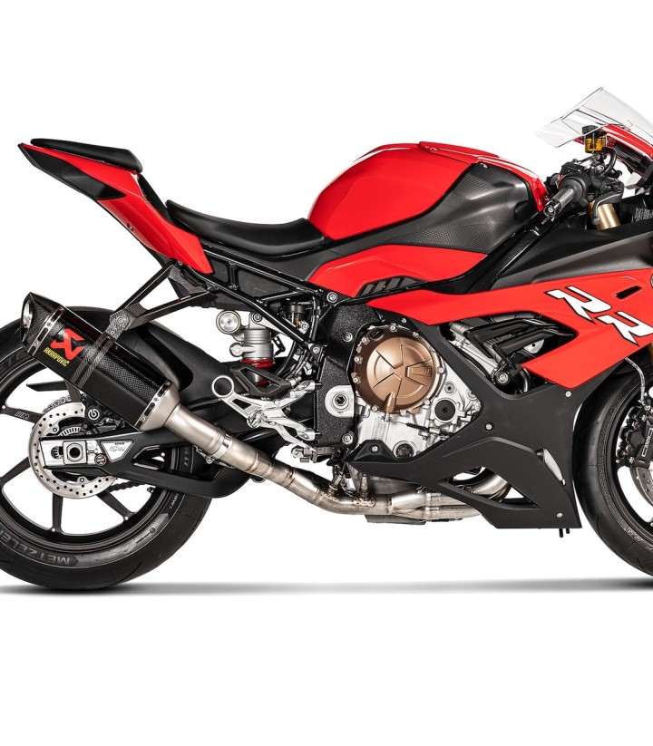 Coletor Akrapovič em titânio para BMW M/S 1000 R (21-26), M/S 1000 RR (19-26) E-B10E8