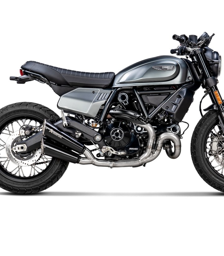 Collettore Akrapovič in titanio per Ducati Scrambler 800 (21-22) E-D8E2