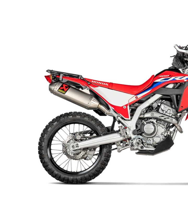 Colector Akrapovič en Acero para Honda CRF 300 L/RLA Rally (21-26) E-H3SO1