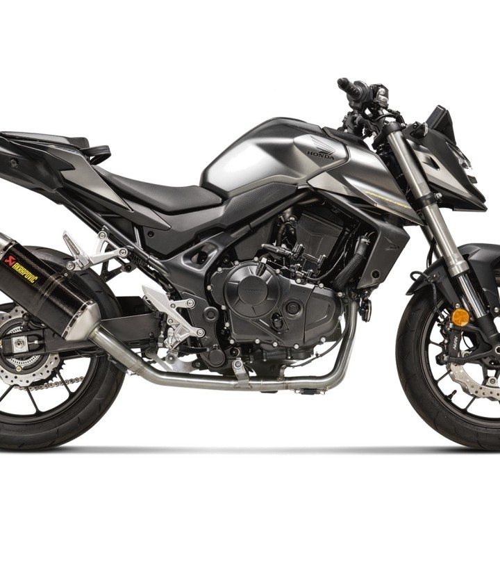 Akrapovič-uitlaatcollector van staal voor Honda CB 750 F Hornet (23-26) E-H7R6